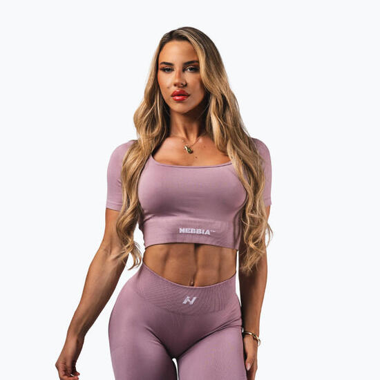Top treningowy damski NEBBIA Flow Seamless
