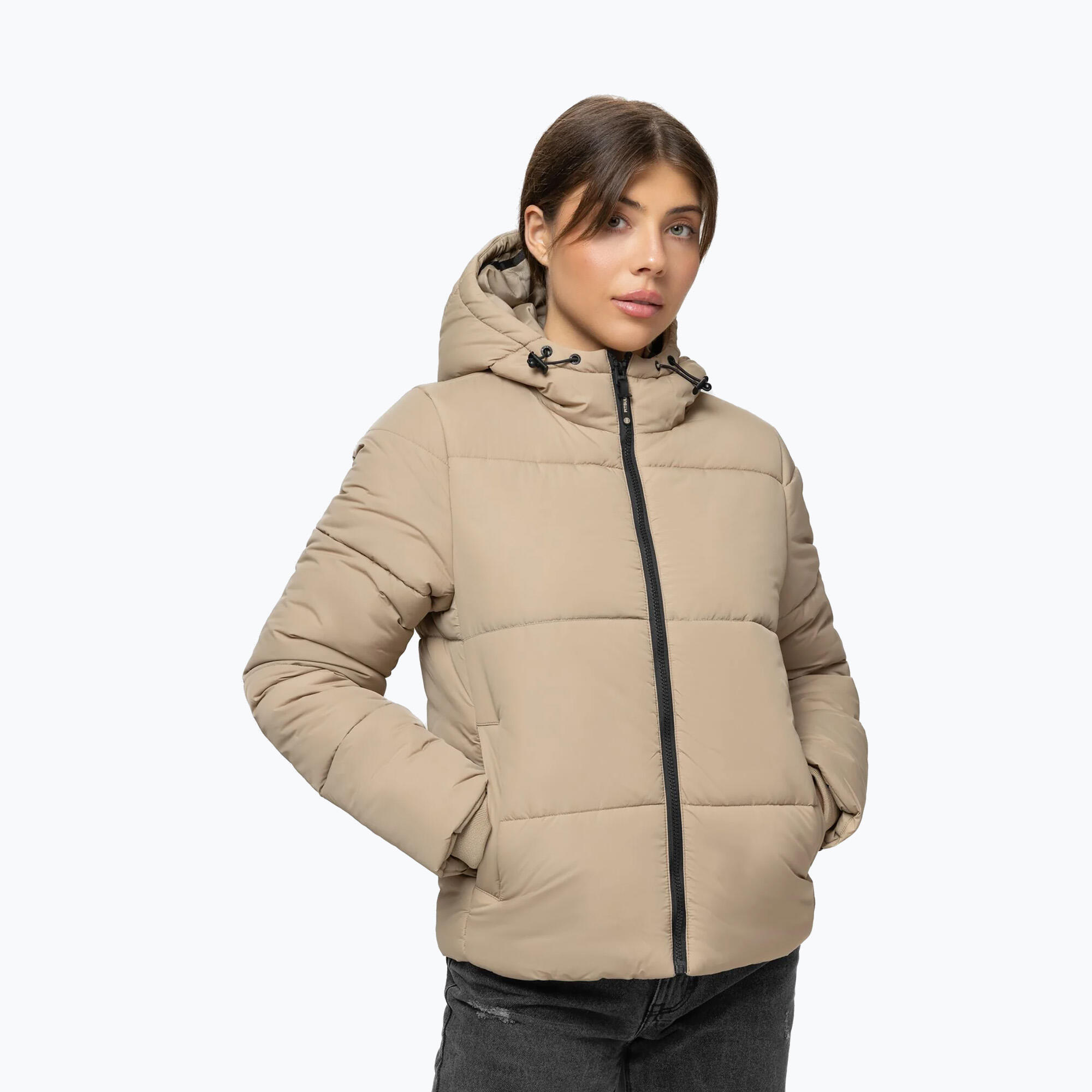 Kurtka zimowa damska Pitbull Vista Quilted Hooded 4/7