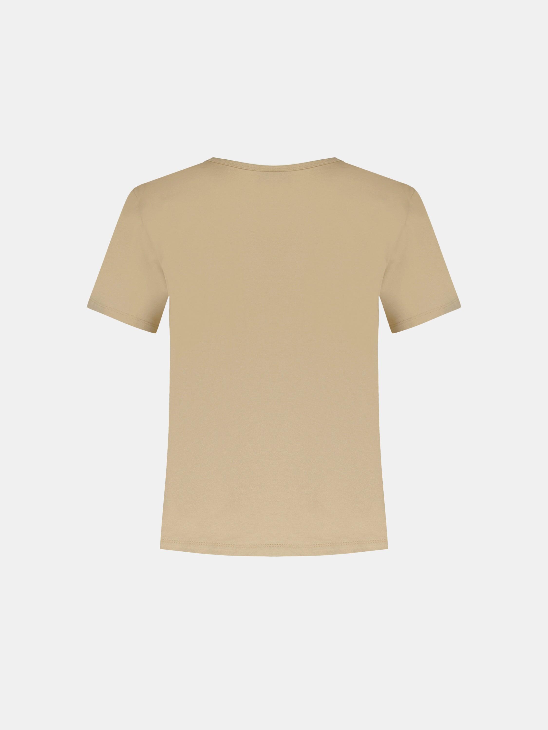 T-shirt relax en jersey de coton Contemporain 3/4