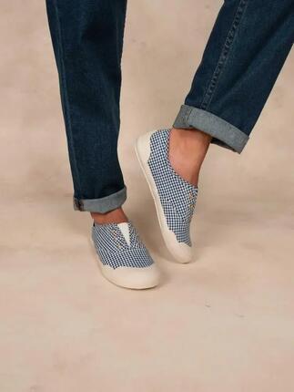Chaussures - Sport - Femme - Tennis élastique - OPALINE - Bleu