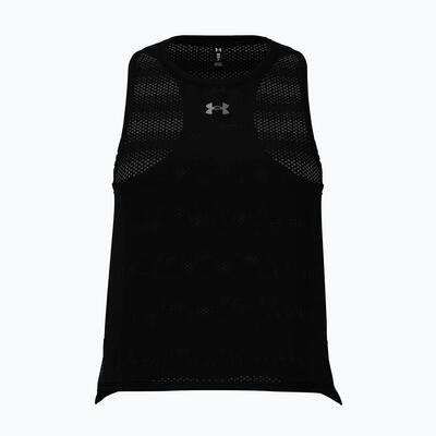 Under armour velociti tanktop voor dames, zwart