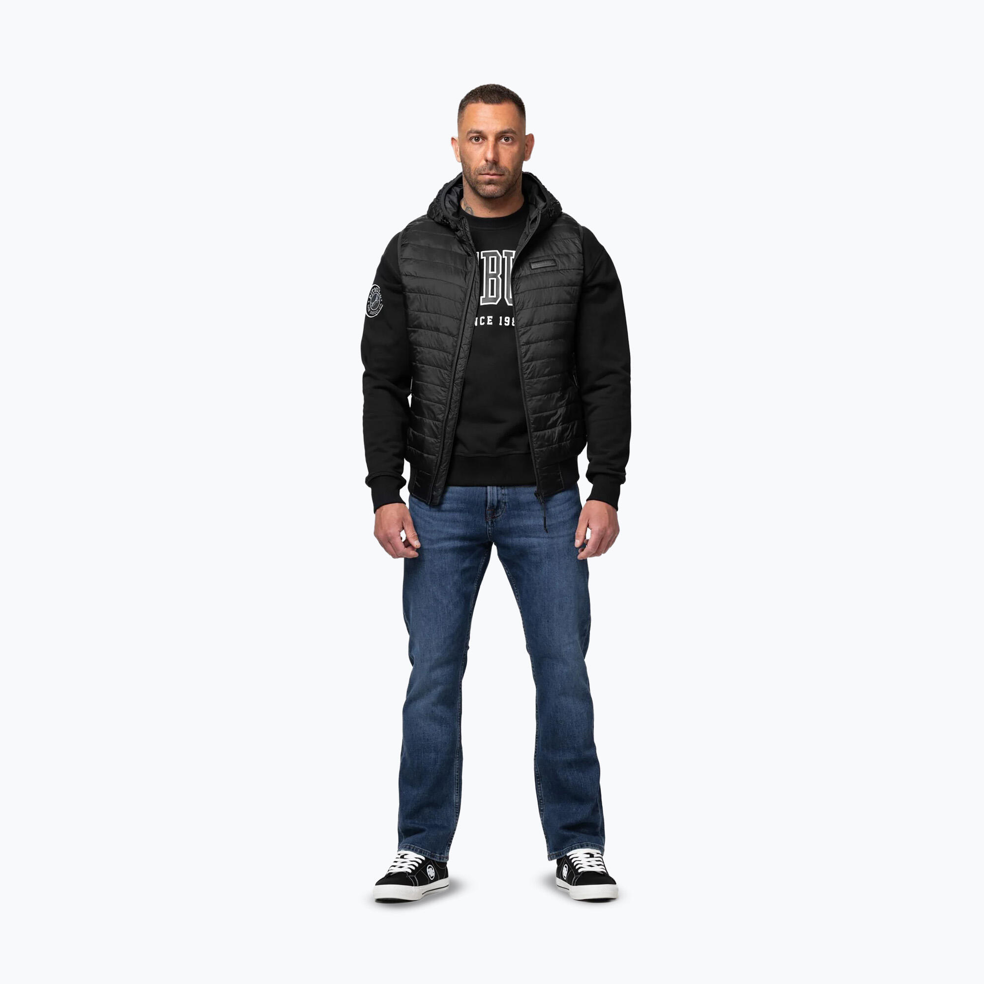 Bezrękawnik męski Pitbull Hofer Hybrid Padded Hooded 2/7