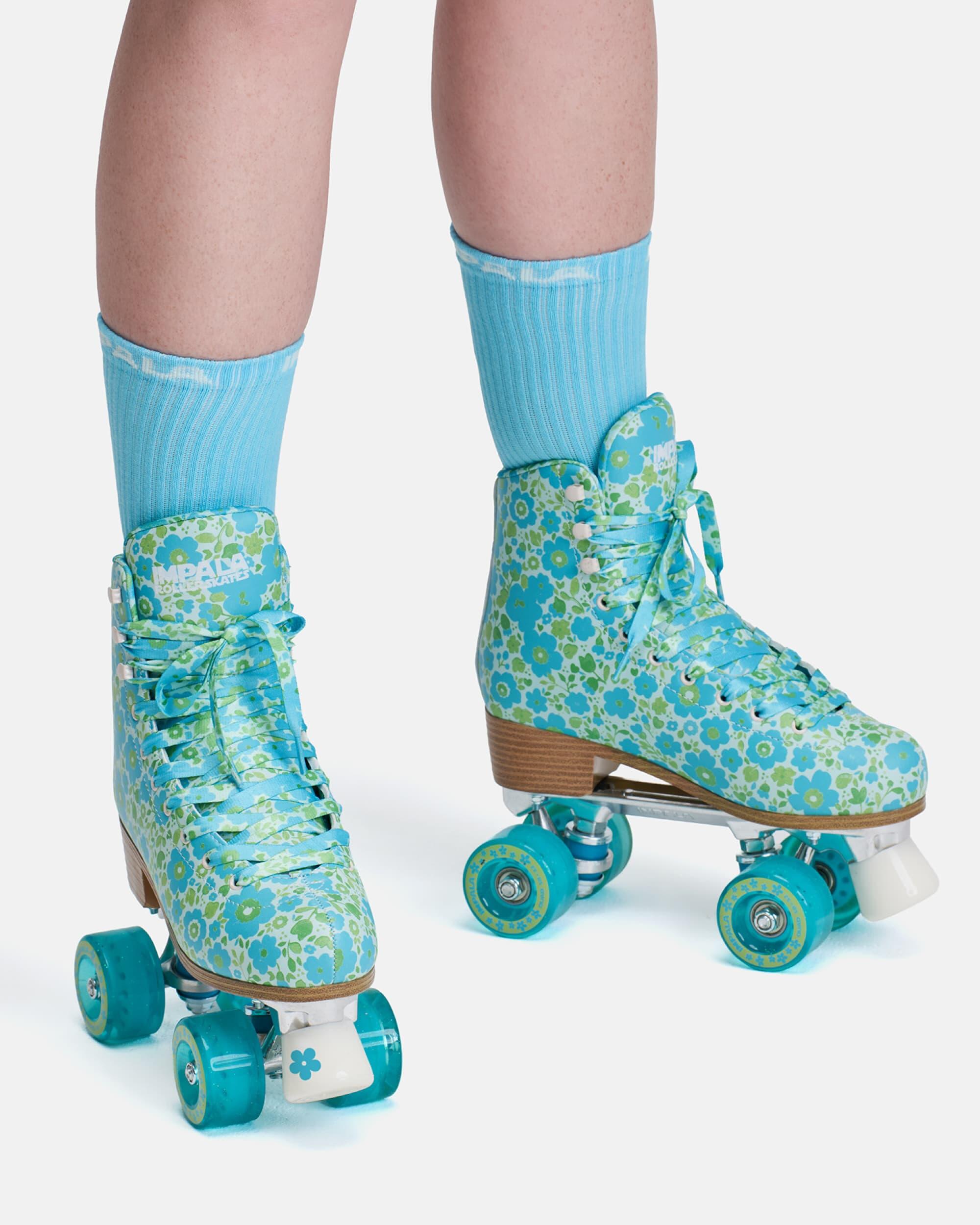 Impala Rollschuhe – Ditsy Blue 5/5
