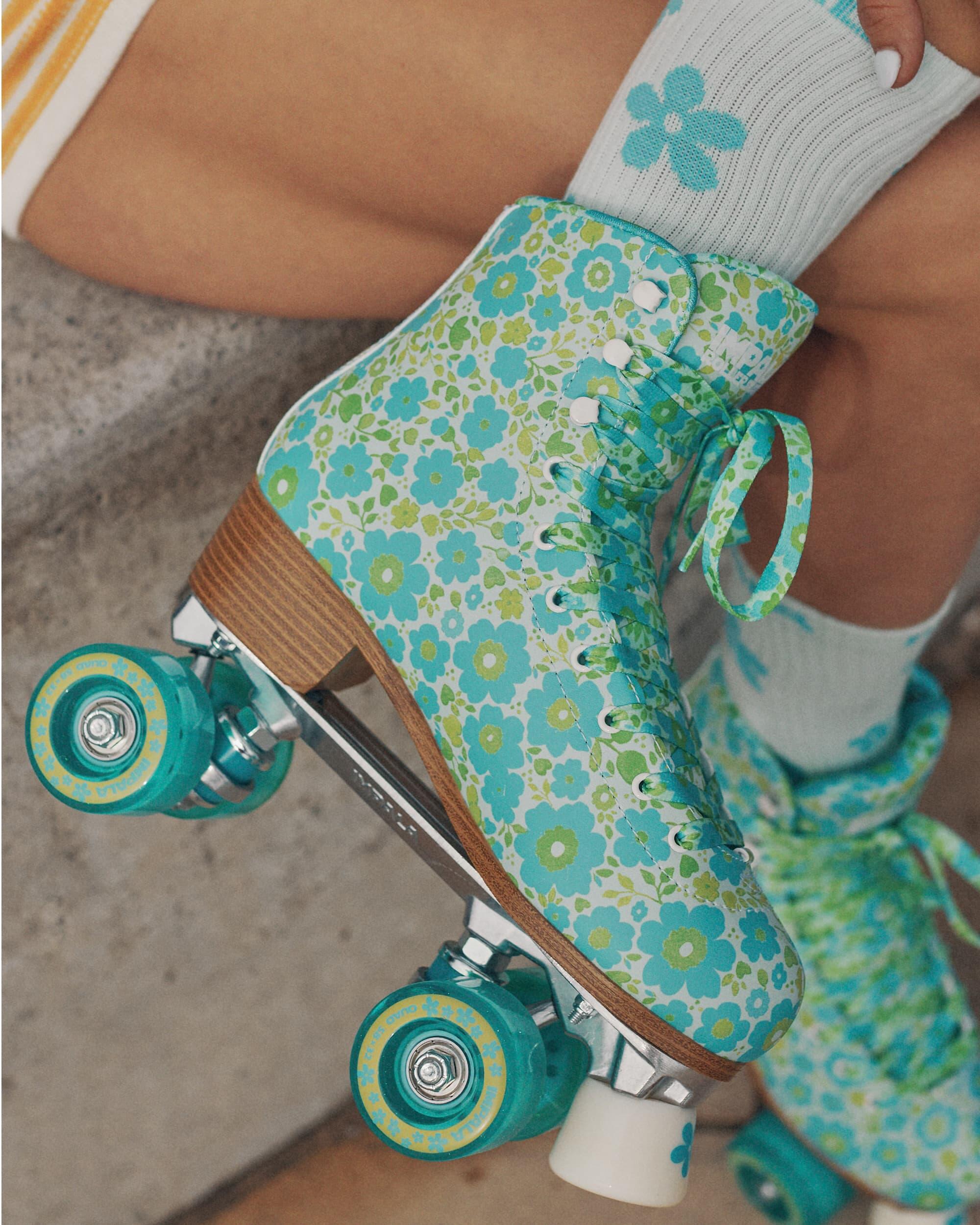 Impala Rollschuhe – Ditsy Blue 4/5