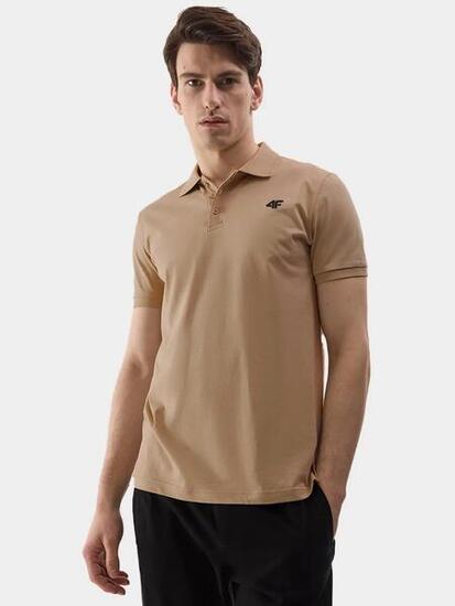 Koszulka męska 4F - bawełniany T-shirt, regular fit.