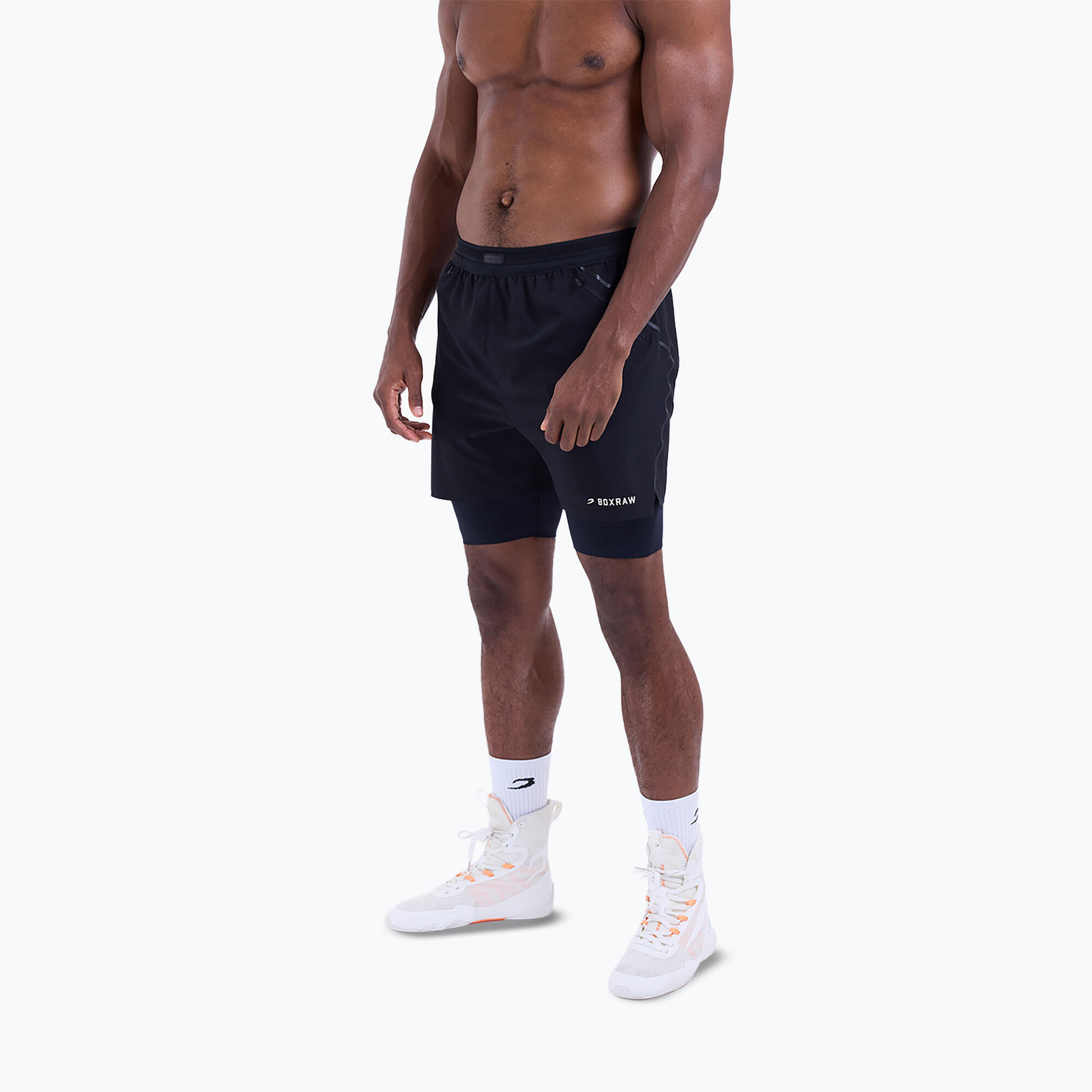 Spodenki treningowe męskie BOXRAW Sparring Club 2-in-1 4/7