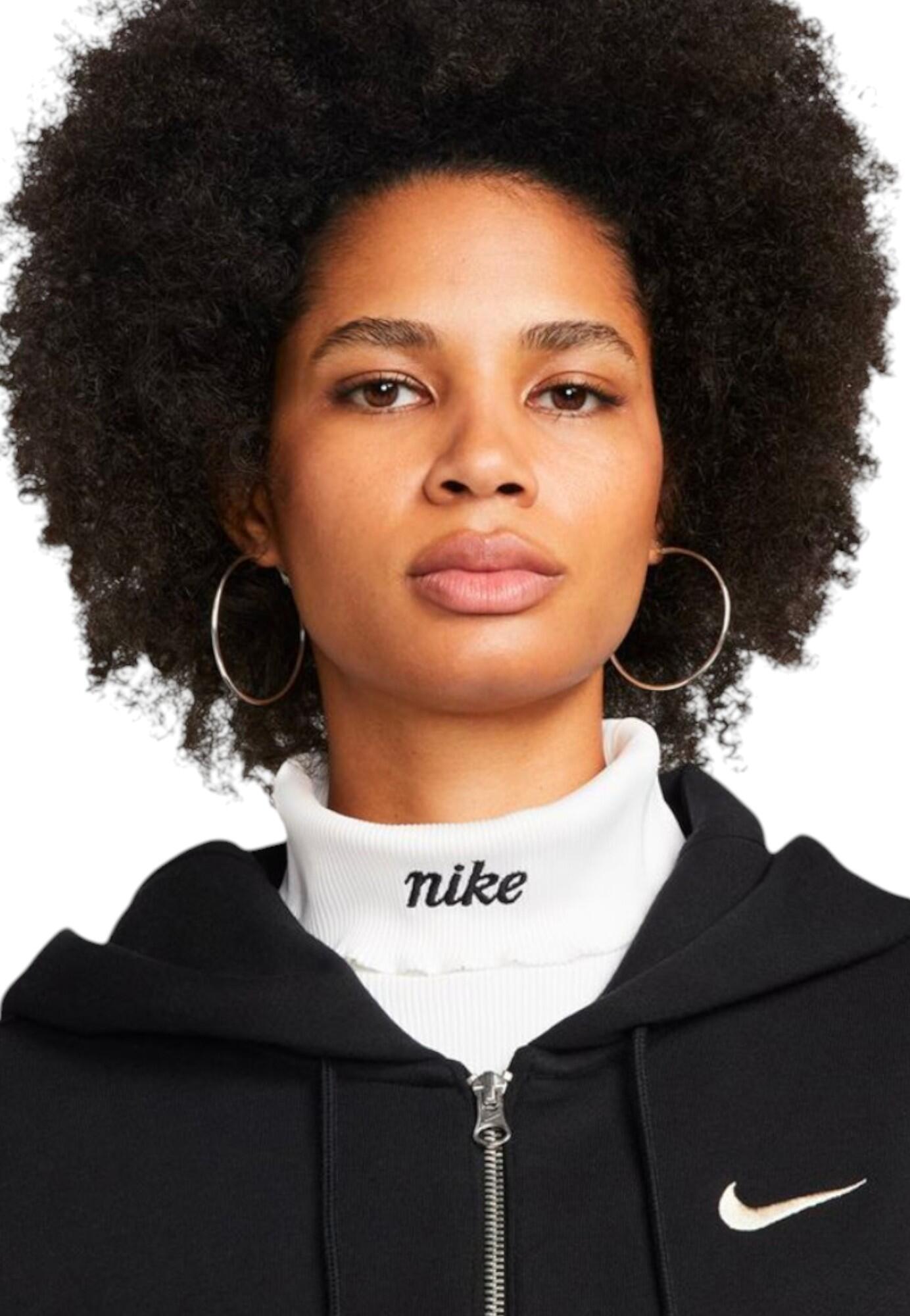 Felpa Nike Sportswear W NSW PHNX FLC FZ OS HOODIE 3/5