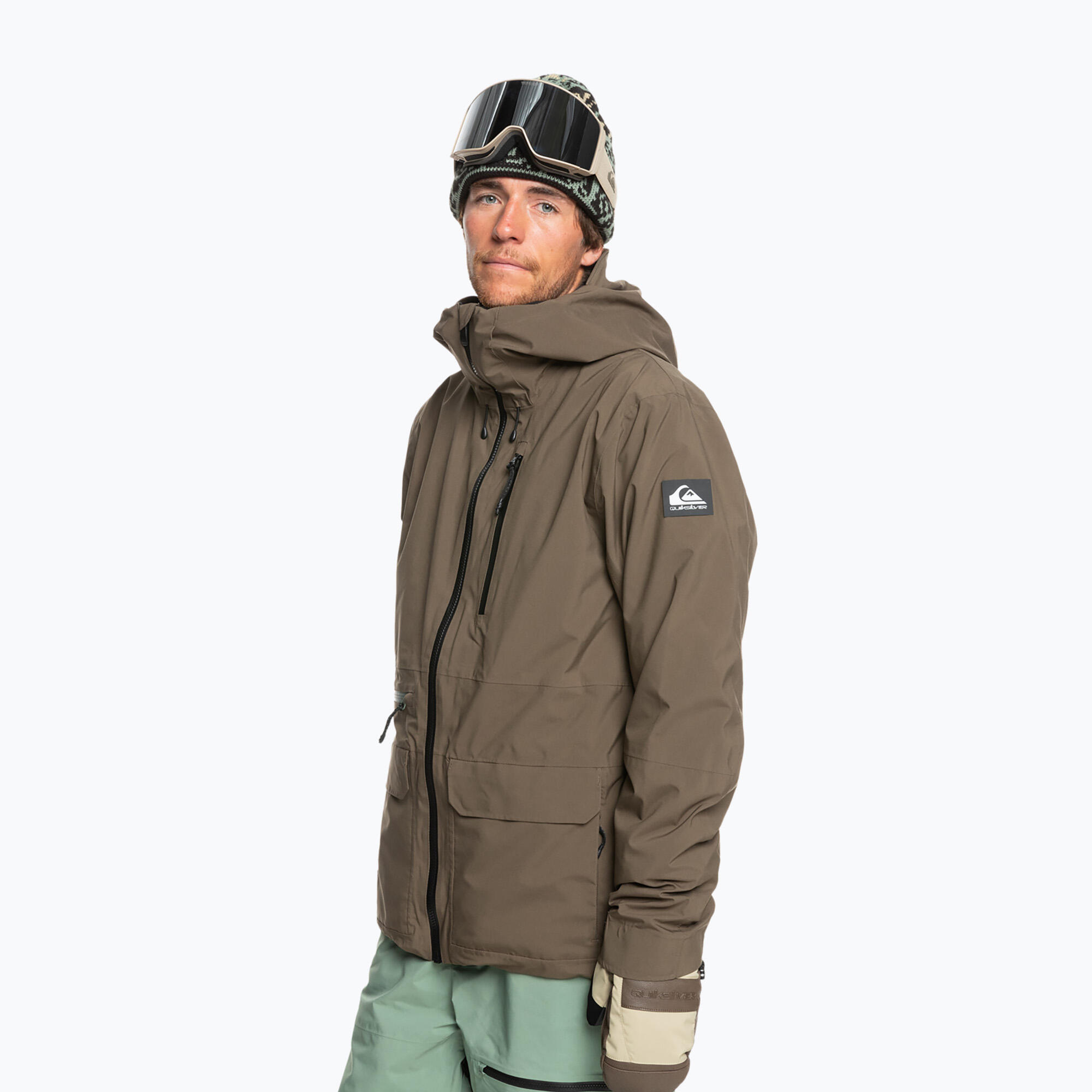 Giacca da snowboard da uomo Quiksilver Quest Stretch 20K 3/7