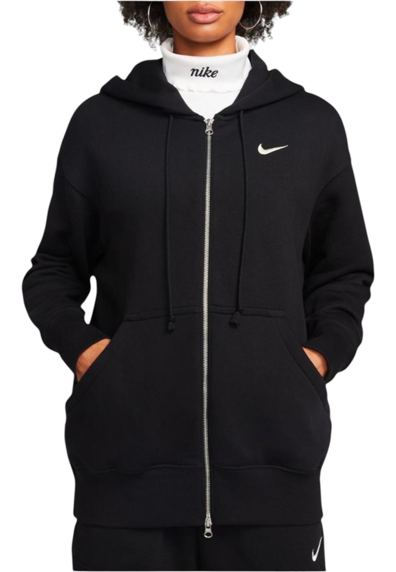 Felpa Nike Sportswear W NSW PHNX FLC FZ OS HOODIE 5/5