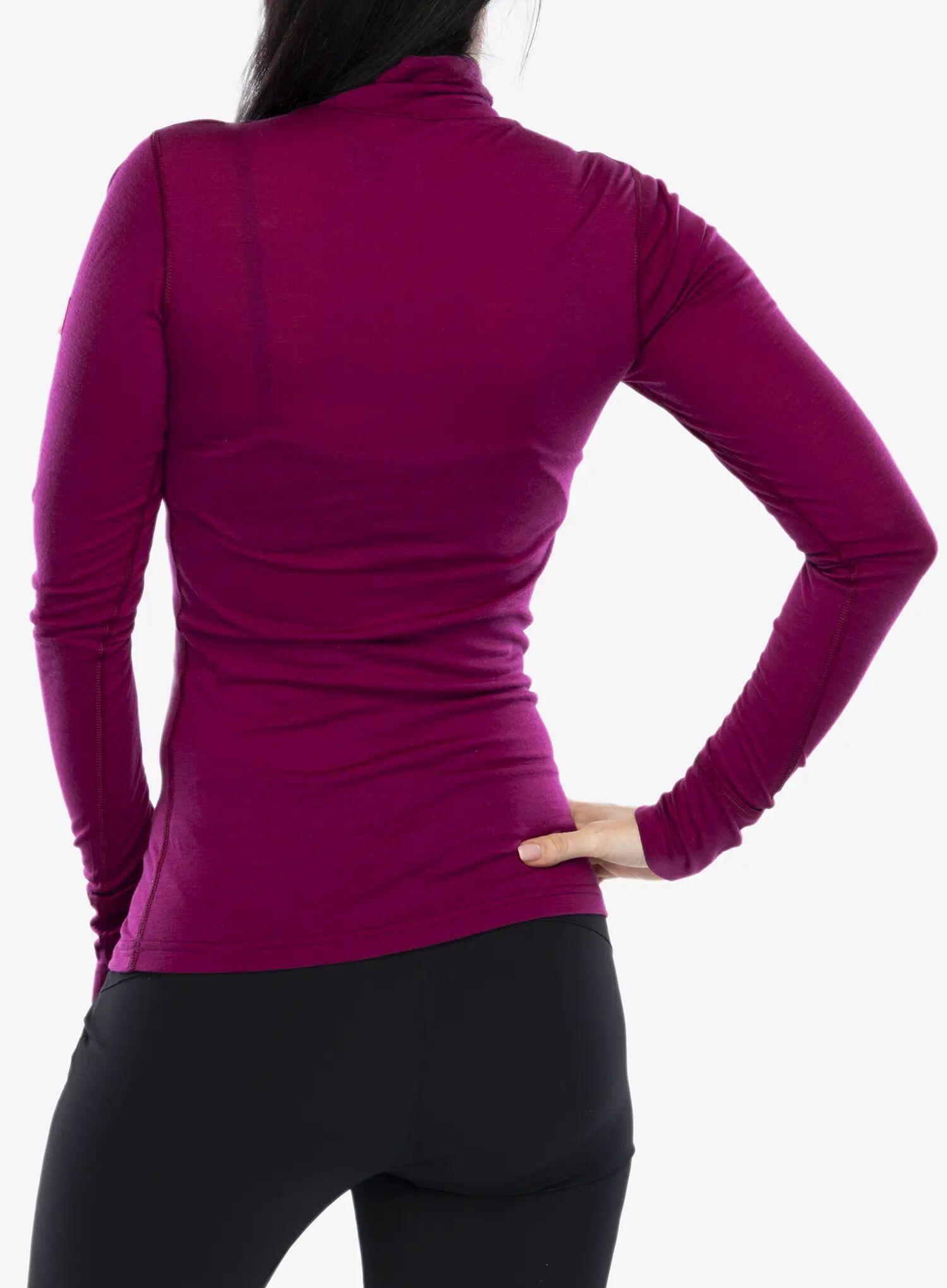 Bluza termoaktywna damska Sensor Merino Active Tee L/S Zip 4/6