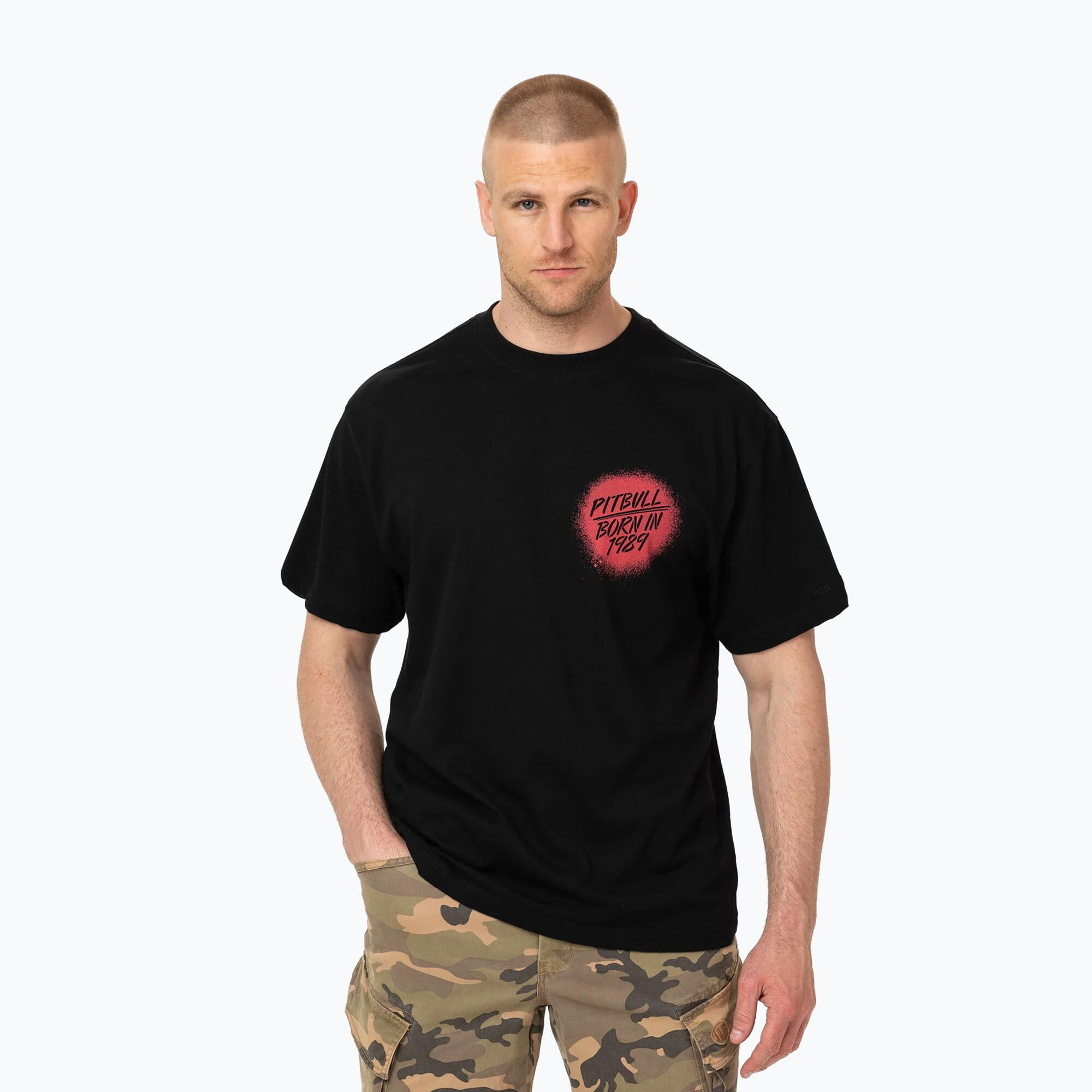 Tricou bărbați Pitbull Graffiti