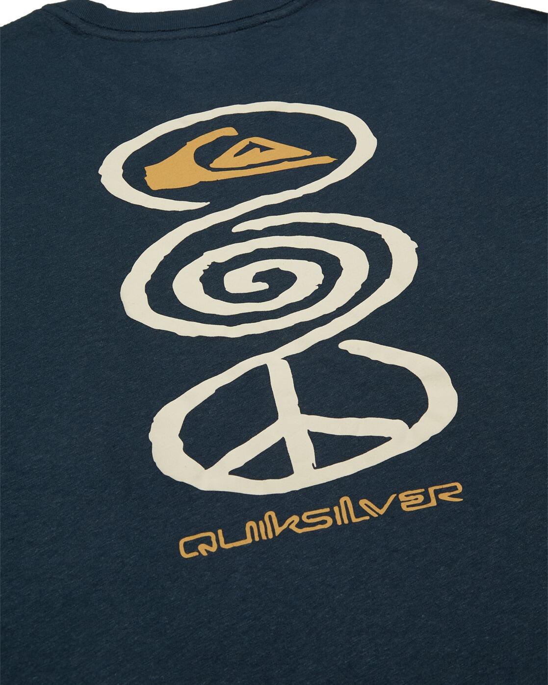 T-shirt met korte mouwen HARMONY SPIRAL Blau Heren 4/4
