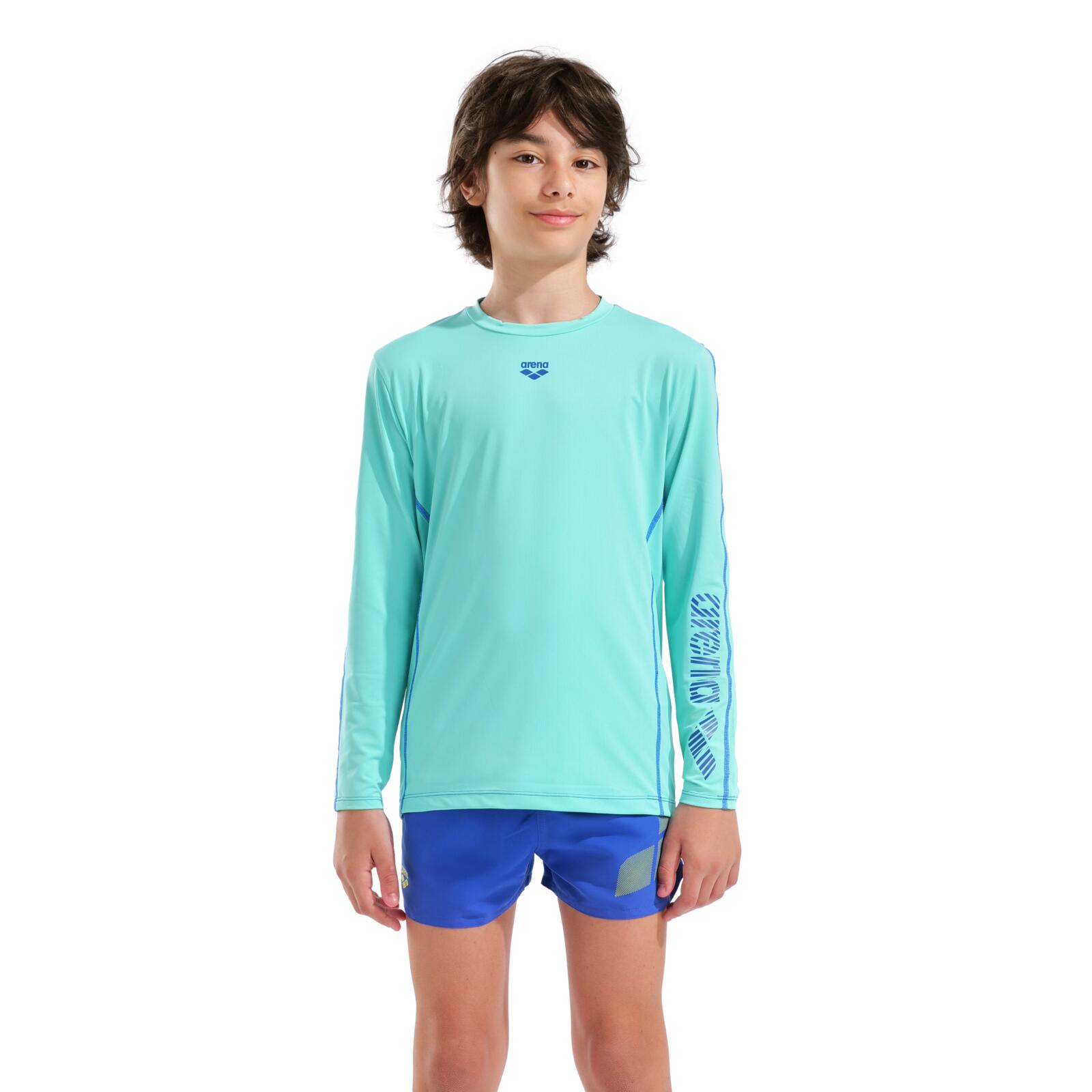 ARENA Jr Arena L/S Swim Shirt - water 5/6