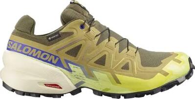 Salomon Speedcross 6 GTX Trail Uomo Khaki/Blu