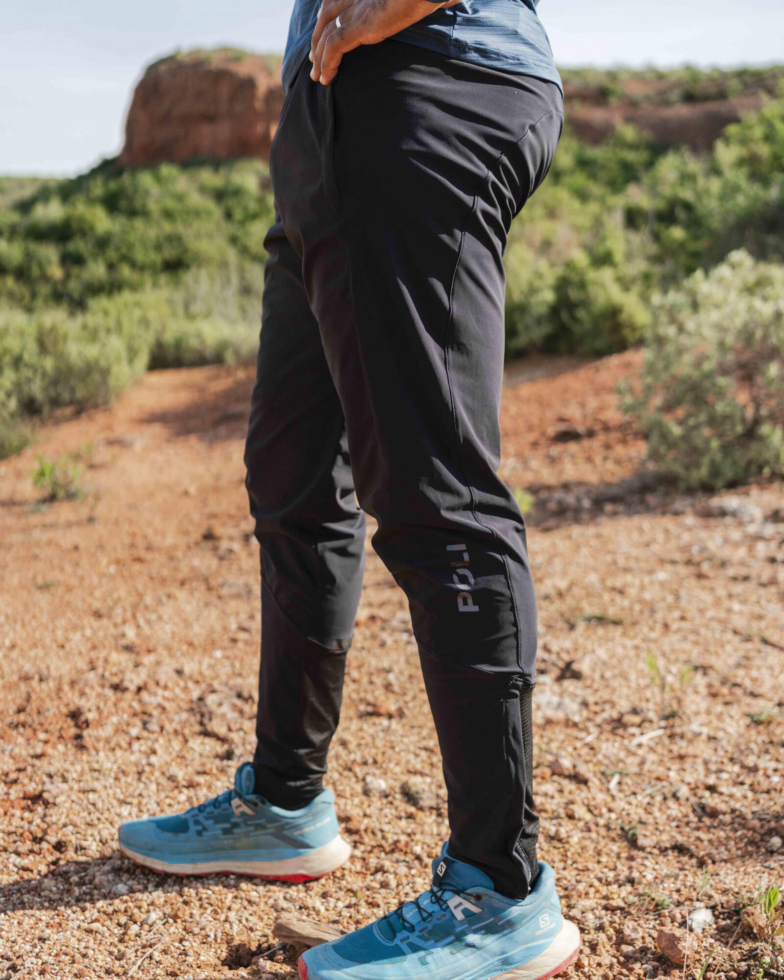 Pantalon de trail unisexe KELIAS BLACK EDITION 2/6