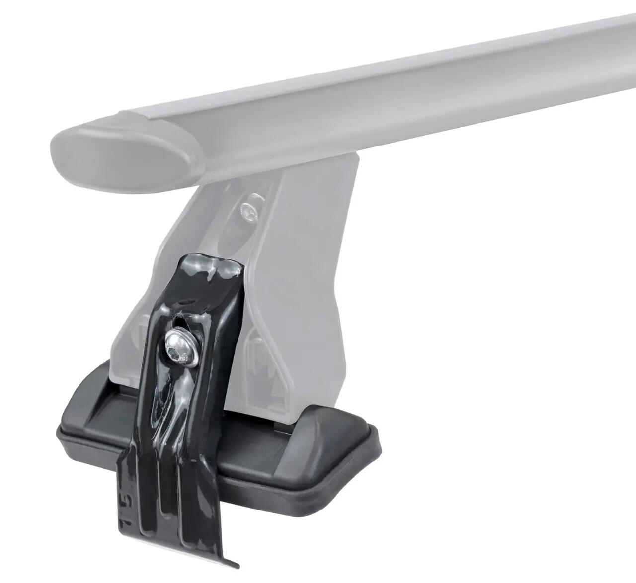 Tetőcsomagtartó Menabo Omega Plus Black – Mazda 2 (DE), 5 ajtós, 2007-2009 4/7