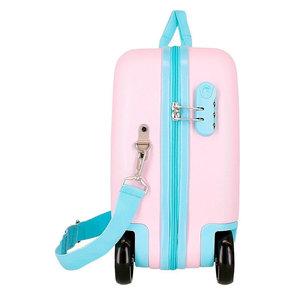 Valise enfant All right ABS avec une capacidad de 38L rose 5/5