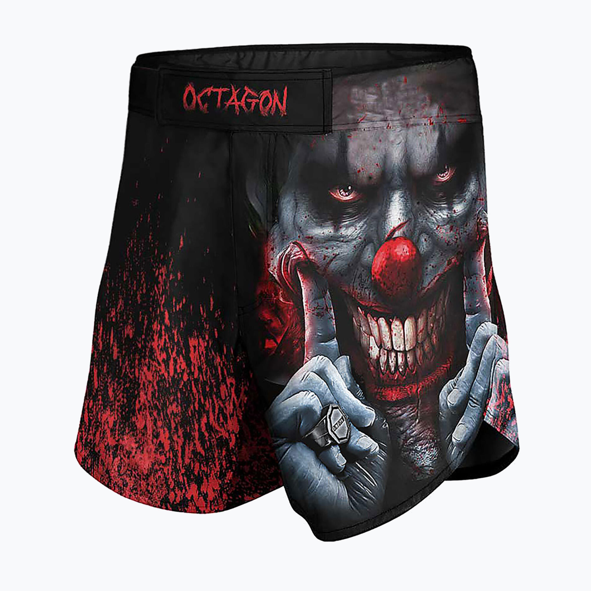 Spodenki treningowe męskie Octagon Make Terror Have Fun MMA 3/4