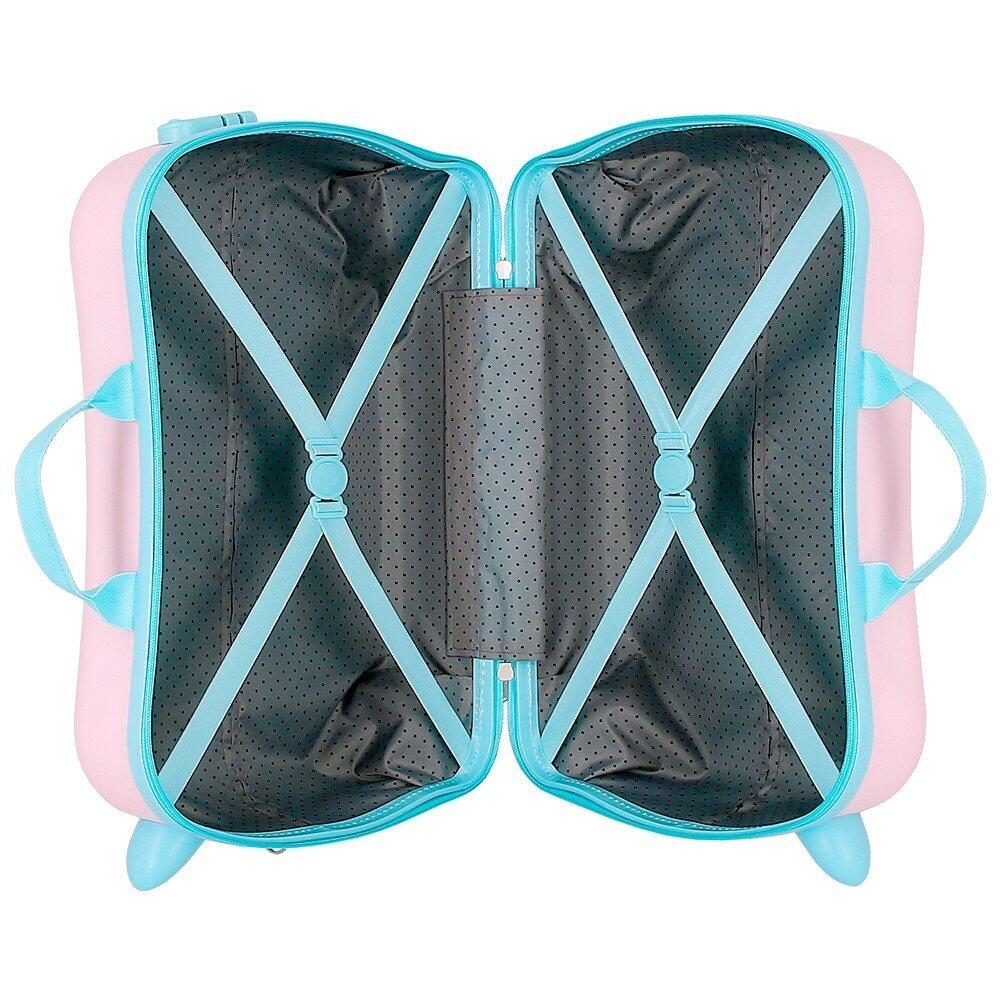Valise enfant All right ABS avec une capacidad de 38L rose 4/5