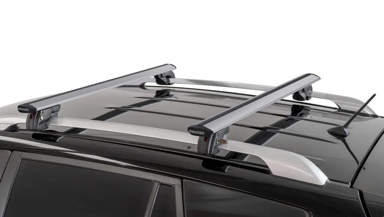 Tetőcsomagtartó Menabo Fender Silver – Suzuki Ignis (HT) 2003-2008, 120 cm, 2 db 5/7