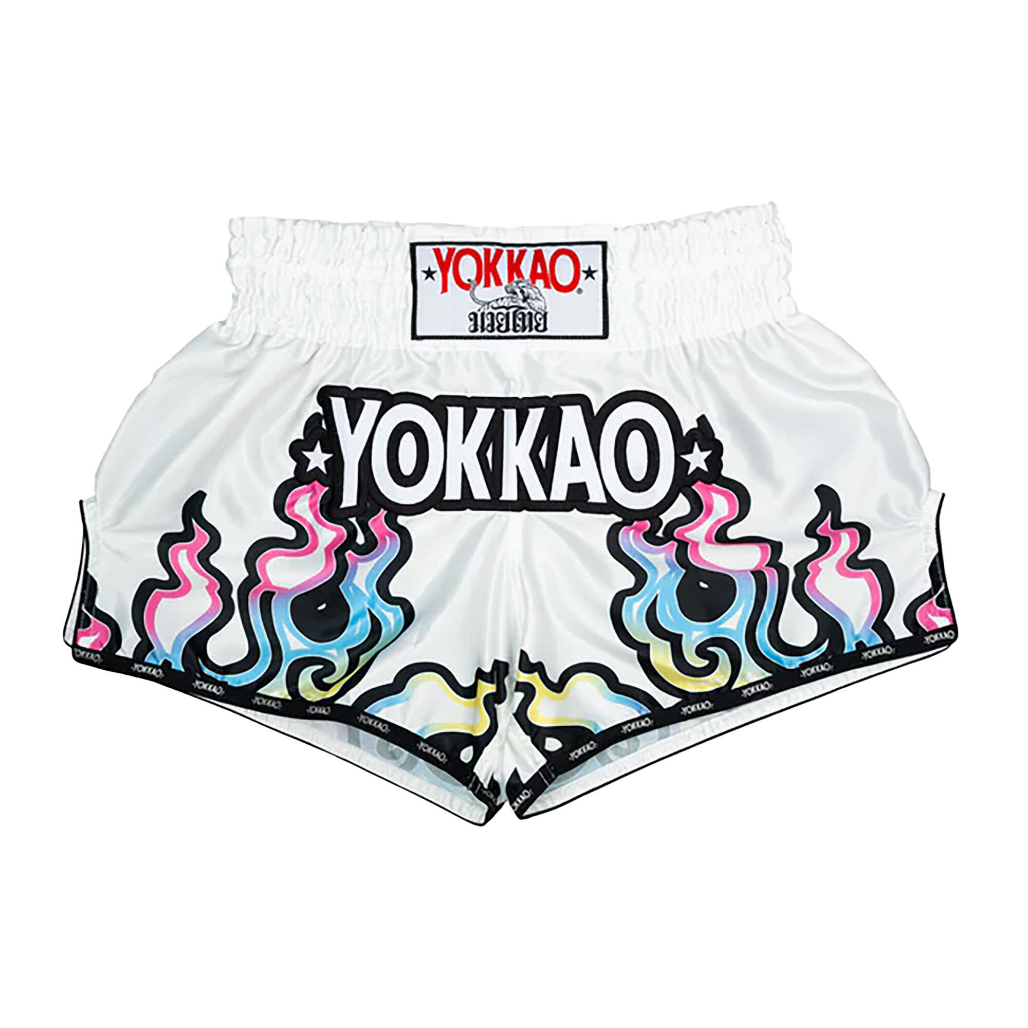 Spodenki treningowe męskie YOKKAO Flames CarbonFit 3/3