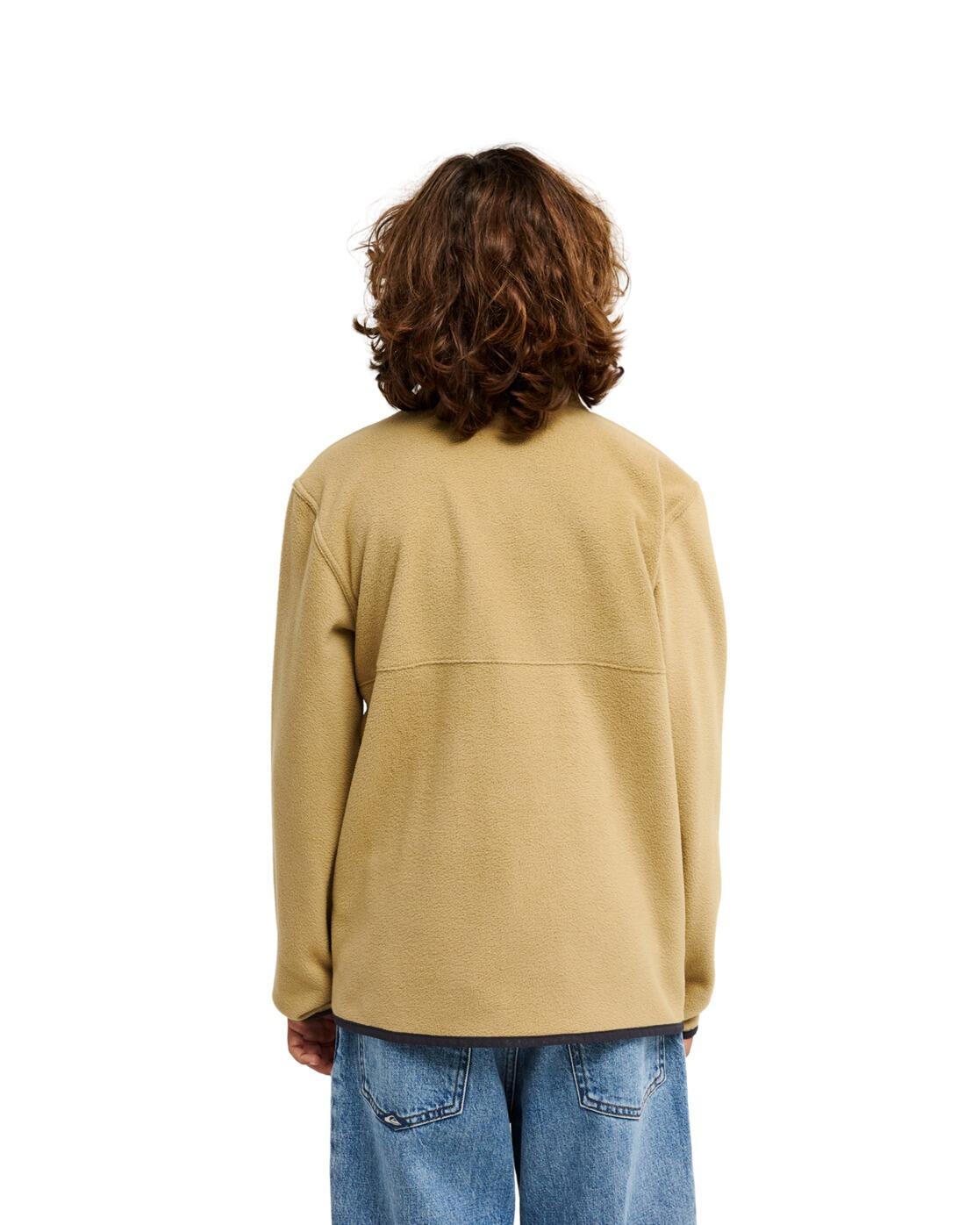 Fleece met Rits NO DESTINATION Beige Jongens 8-16 2/4