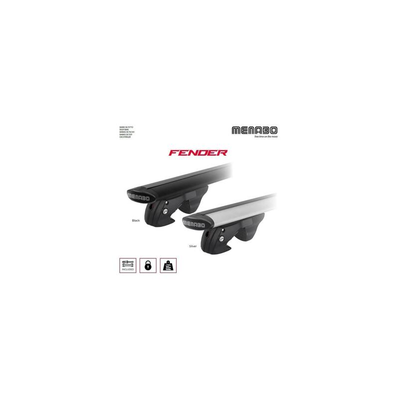 Bare transversale Menabo Fender Silver XL pentru Nissan Pathfinder (R52) 2013+