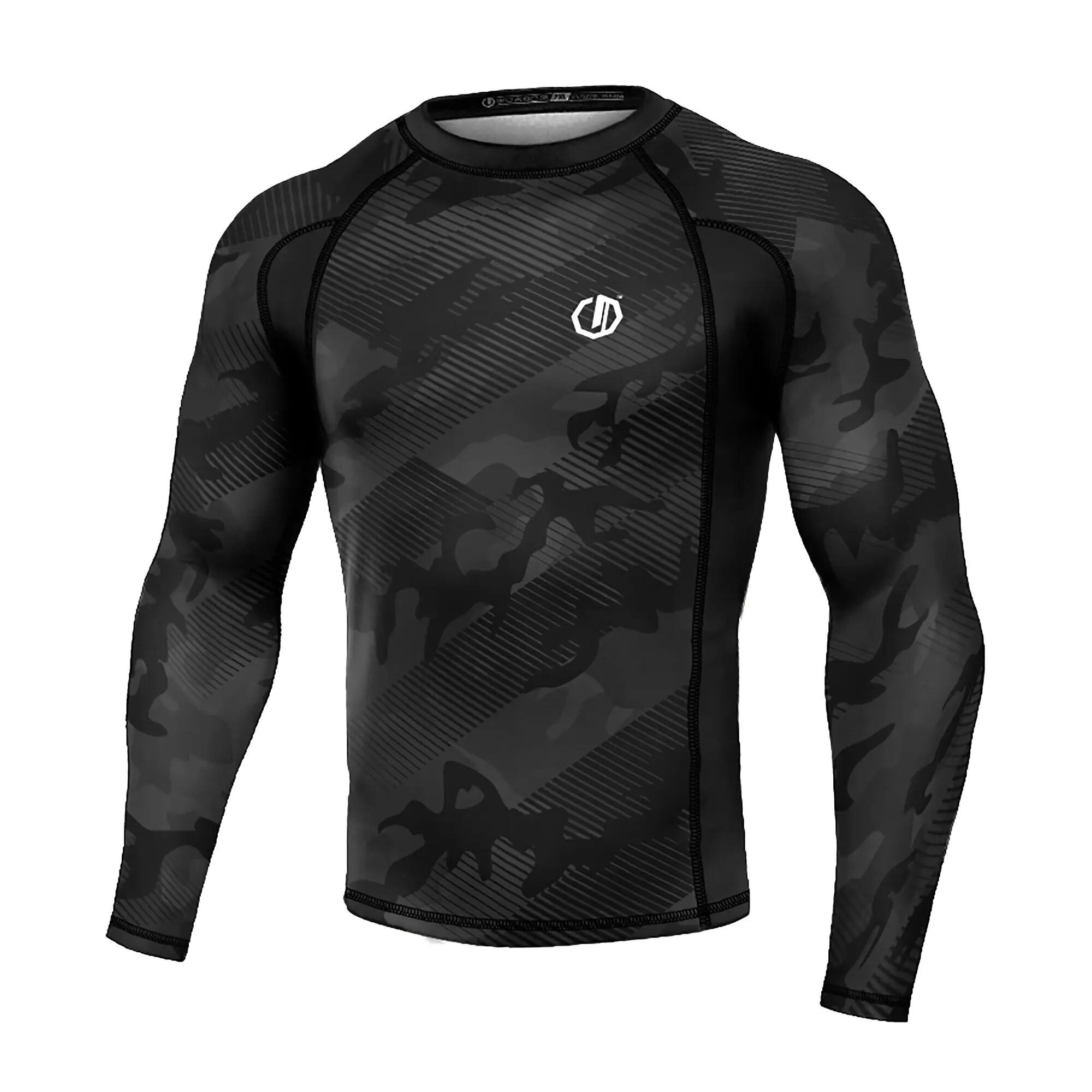 Rashguard manches longues homme Octagon Rashguard Legion Premium Line Camo Black 3/3