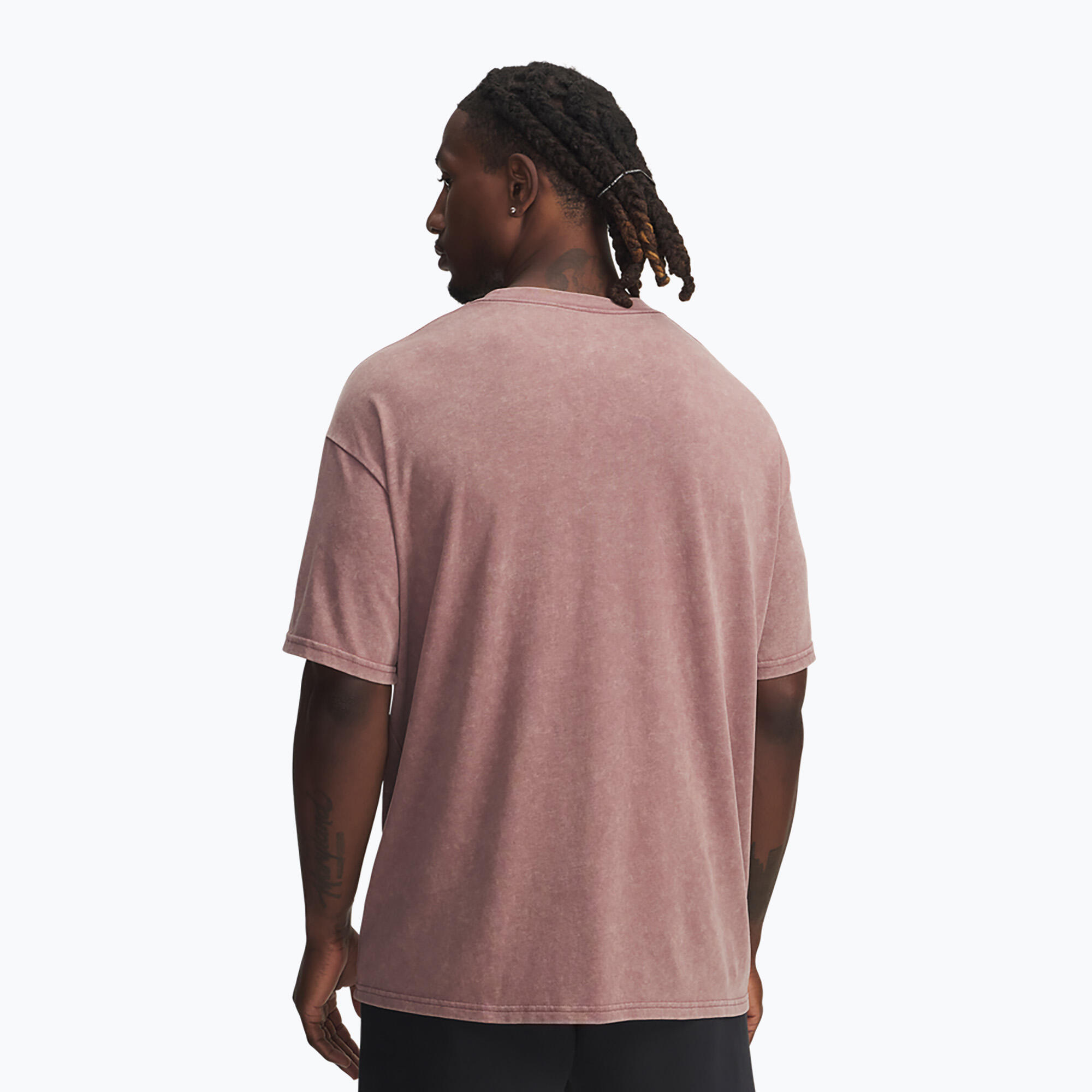 Koszulka treningowa męska Under Armour Project Rock Heavyweight Oversized 2/3