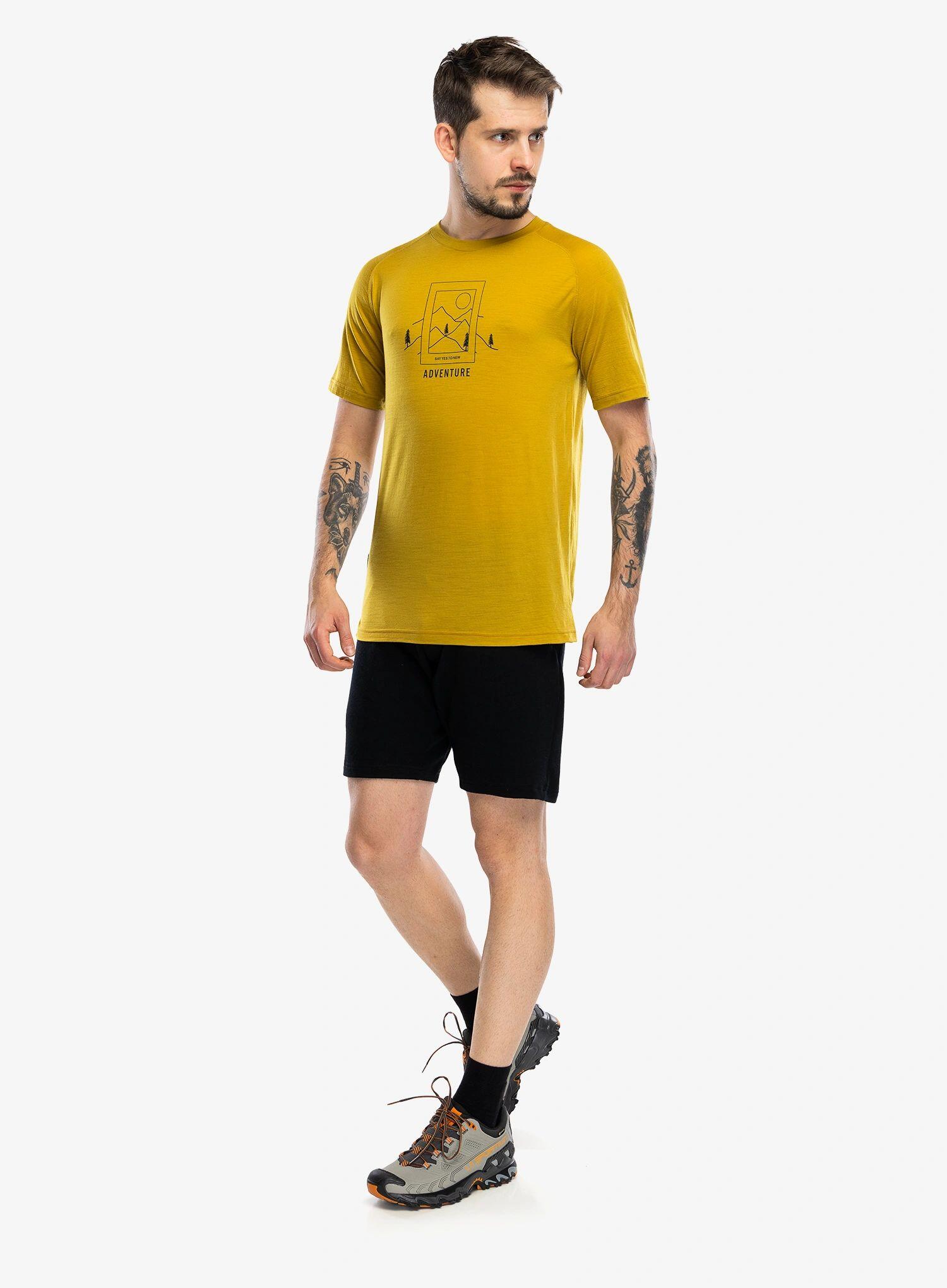 Koszulka merino Sensor Merino Air Say Yes Tee SS 2/7