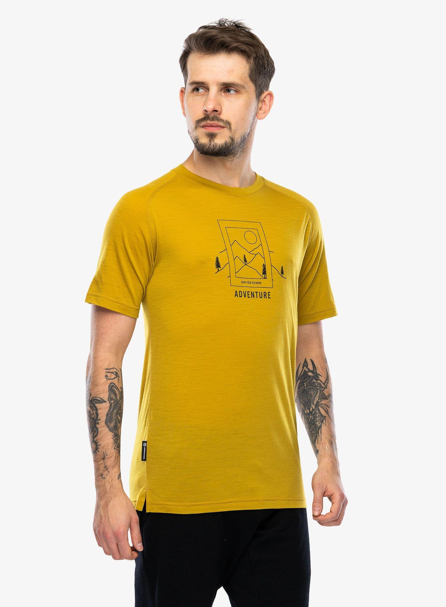 Koszulka merino Sensor Merino Air Say Yes Tee SS 4/7