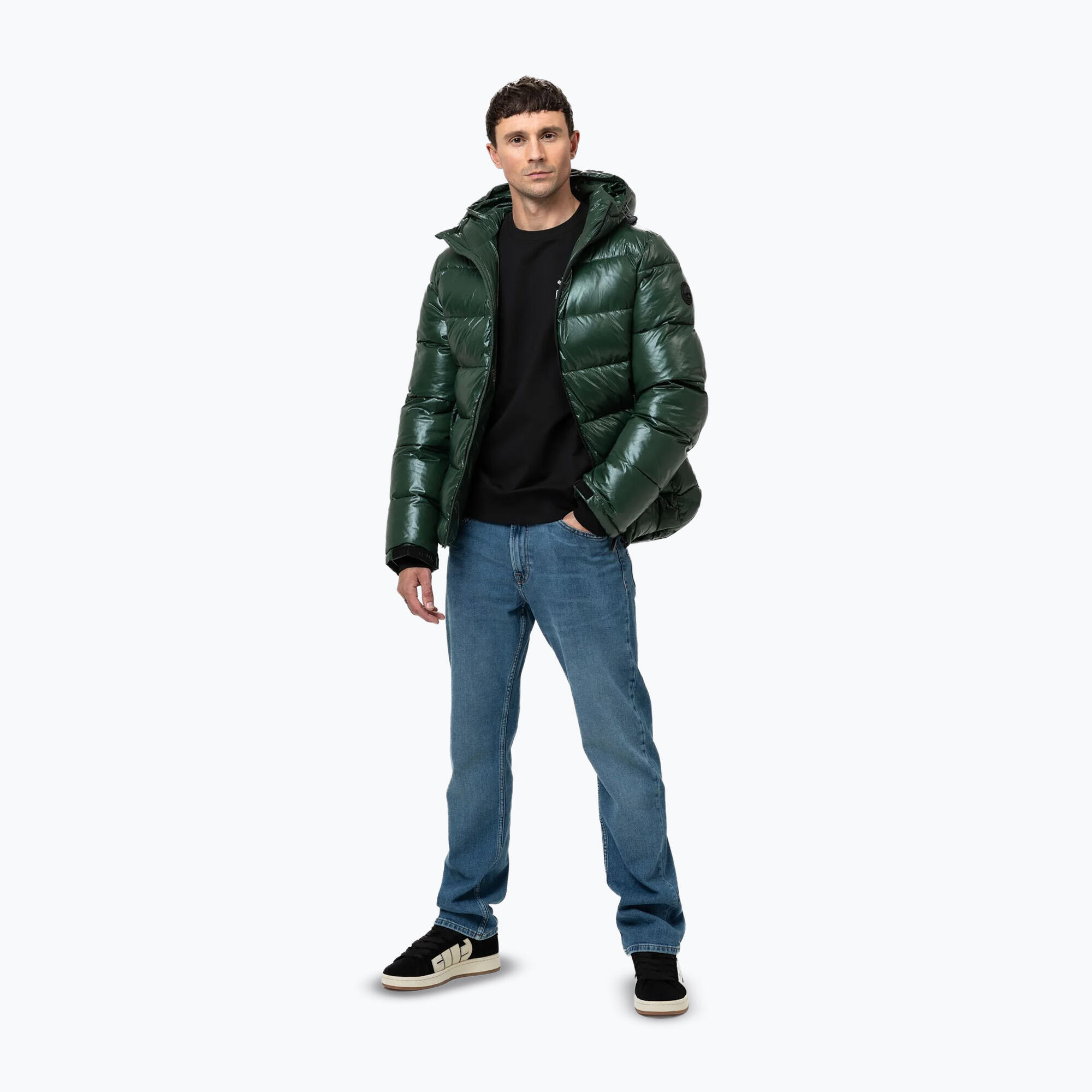 Kurtka zimowa męska Pitbull Pepperwood Ribstop Padded Hooded 2/7