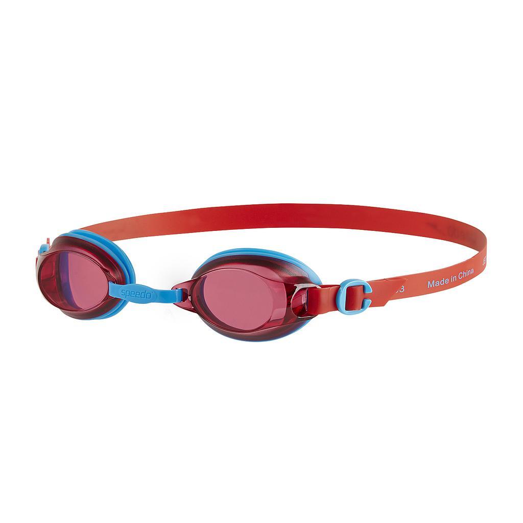 SPEEDO Speedo Jet Goggles, Blue/Red