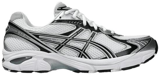 Chaussures de course unisexe ASICS GT-2160 Blanc / Noir / Argenté