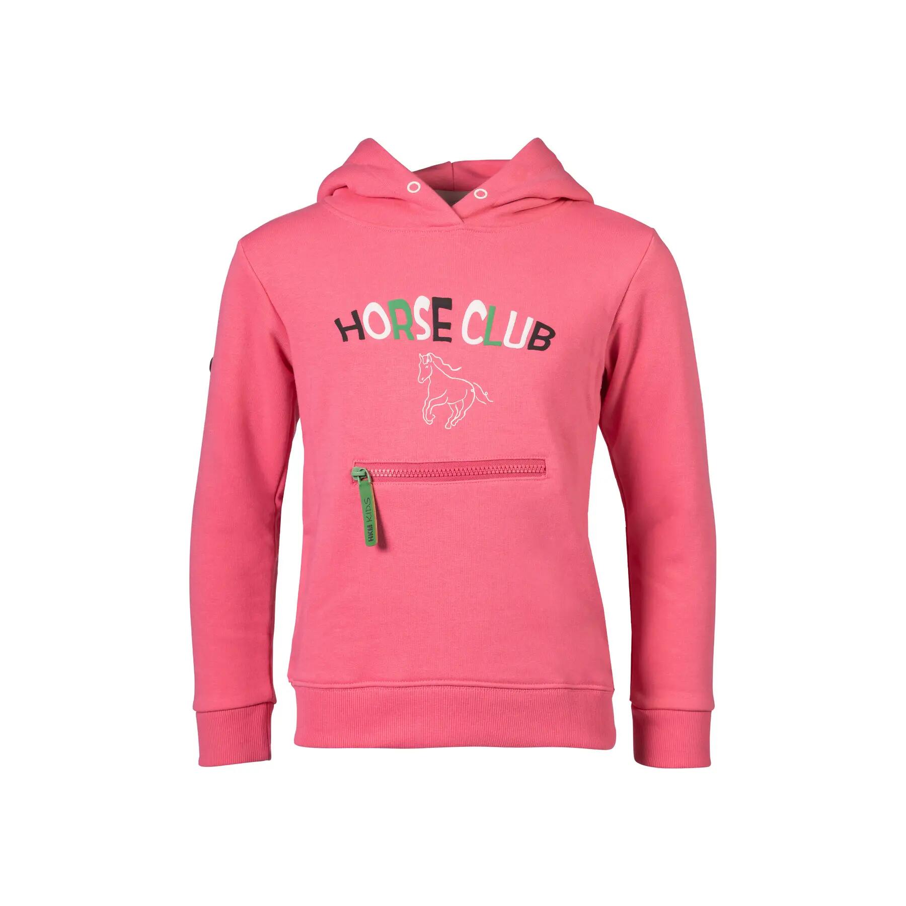 Sweatshirt équitation à capuche fille HKM Kids Maui 1/5