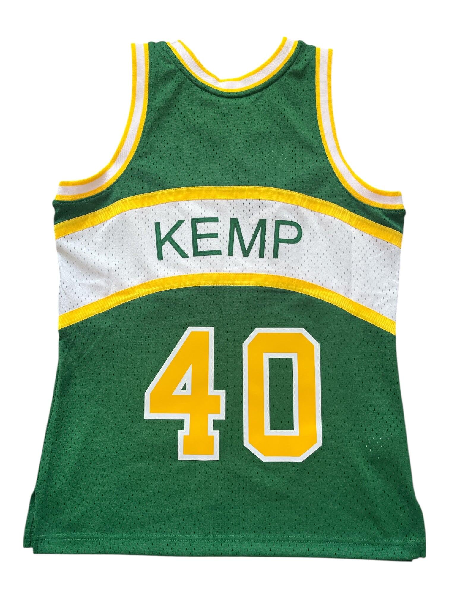 Segunda vida - Camisola NBA Seattle Supersonics 1994/1995 Kemp - Como novo 2/2