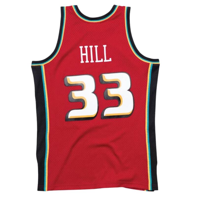 Segunda vida - Camisola NBA Detroit Pistons 1999/2000 Hill - Como novo 2/2