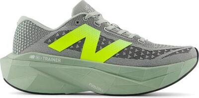 New Balance FuelCell SuperComp Trainer v3 Grigio/Verde Uomo