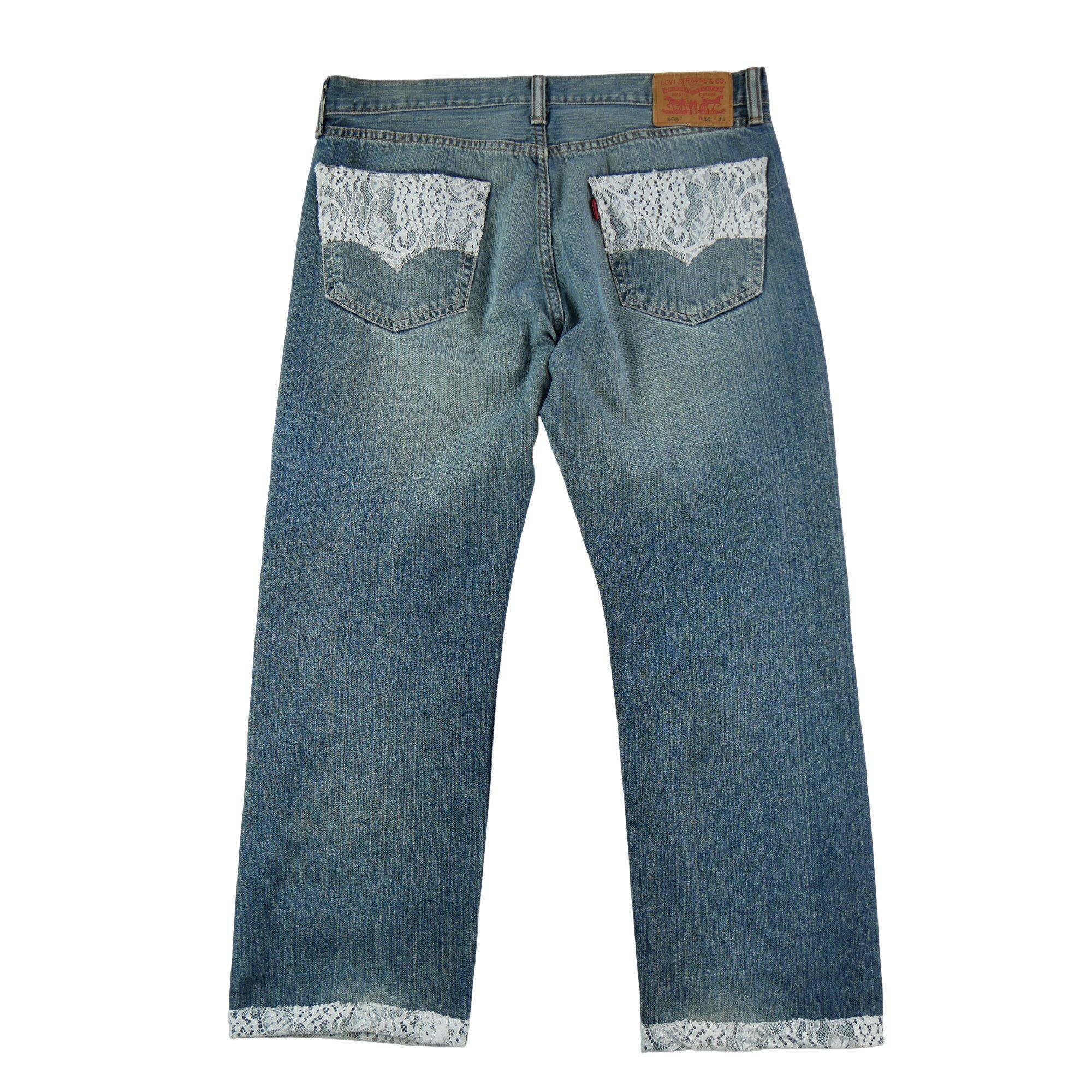 Jeans de Encaje Reciclados para Mujer 2/7