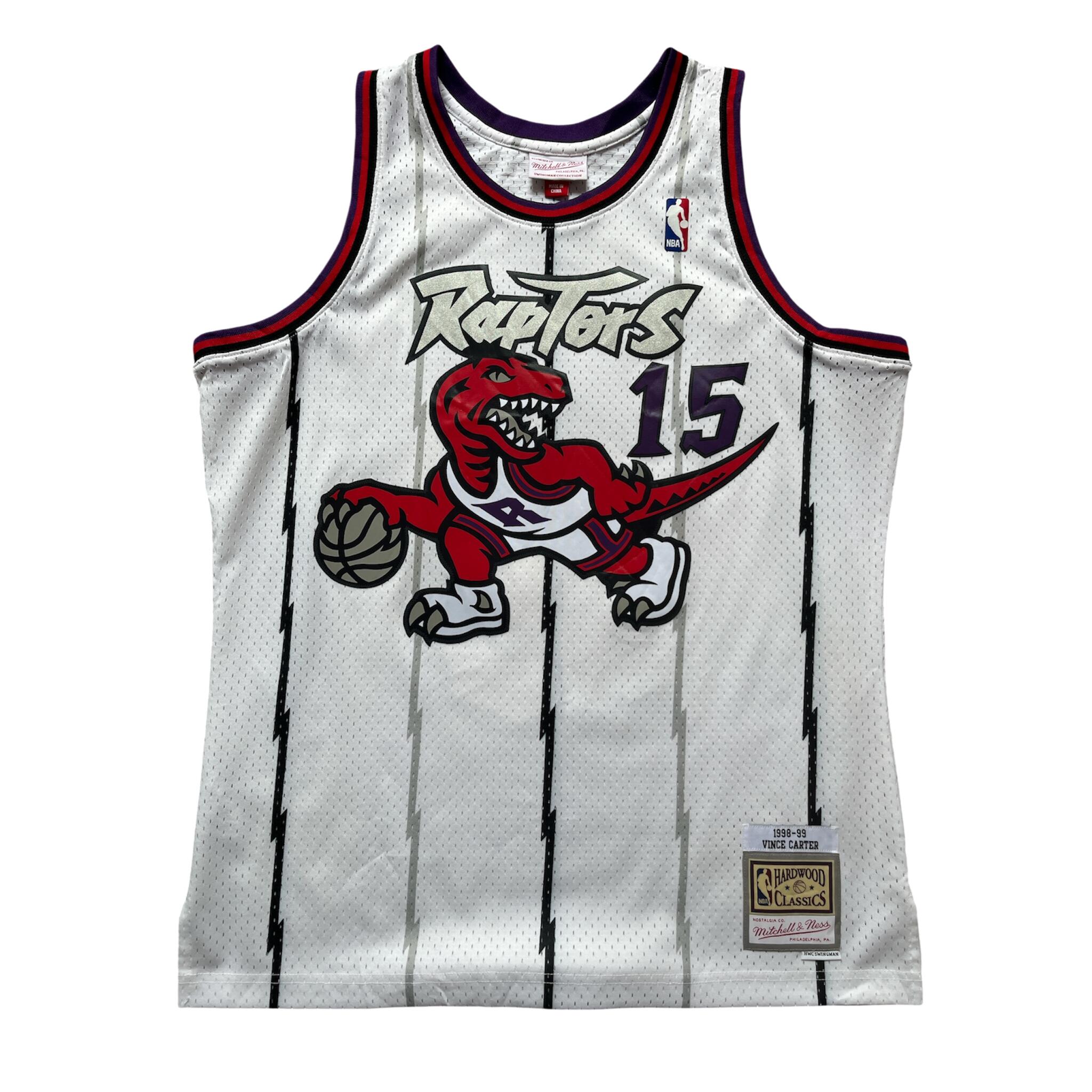 Second hand - Maglia NBA Toronto Raptors 1998/1999 Carter - Stato eccellente 1/2