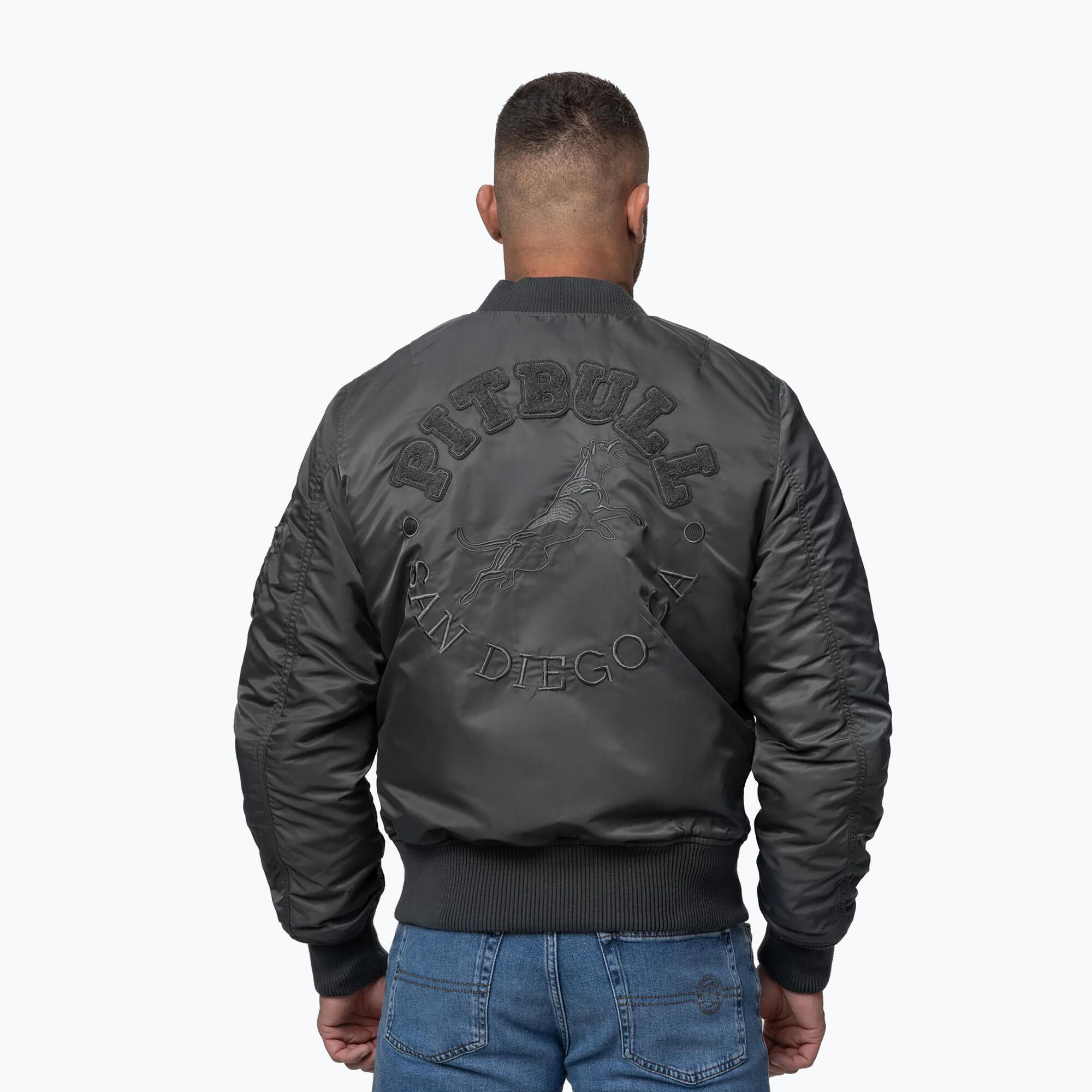 Kurtka męska Pitbull Hacket Washed Bomber 3/7