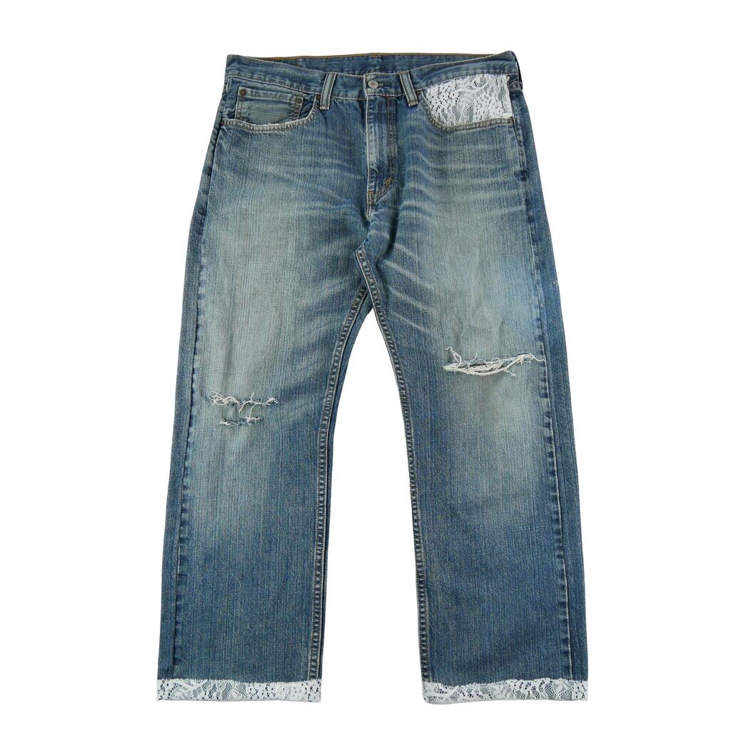 Levi Strauss Women's Lace Upcycled Jeans