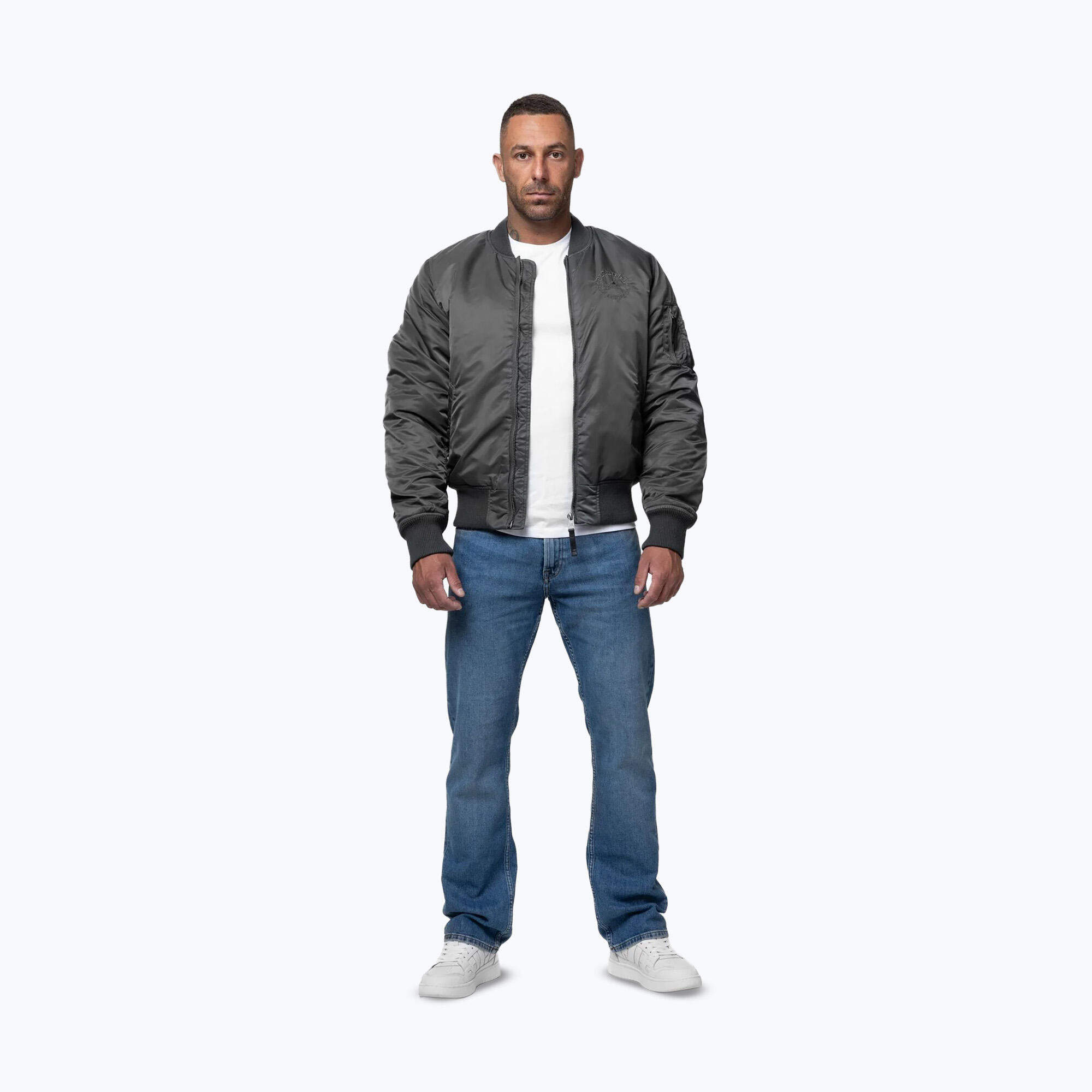 Kurtka męska Pitbull Hacket Washed Bomber 2/7