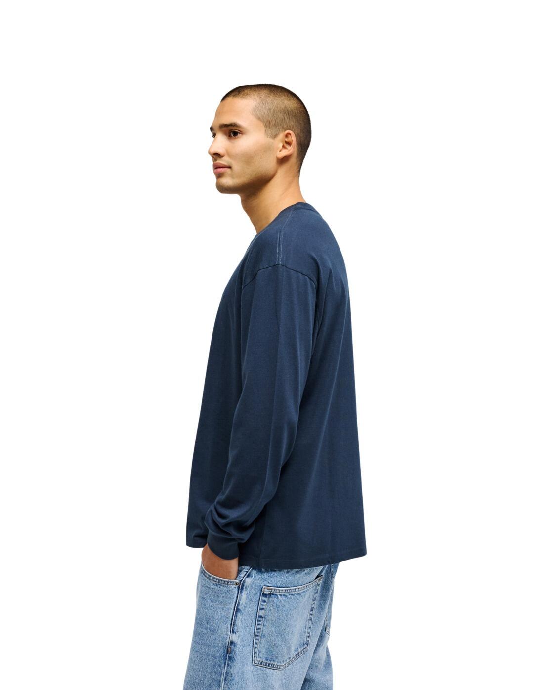 Longsleeve SALT WATER Blau Herren 3/4