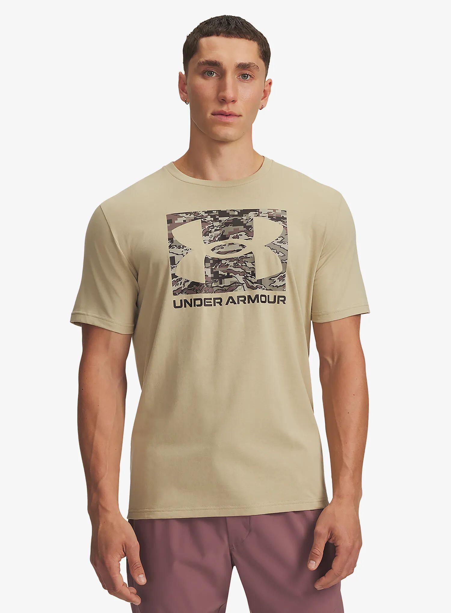 Koszulka bawełniana Under Armour Abc Camo Boxed Logo SS 3/3