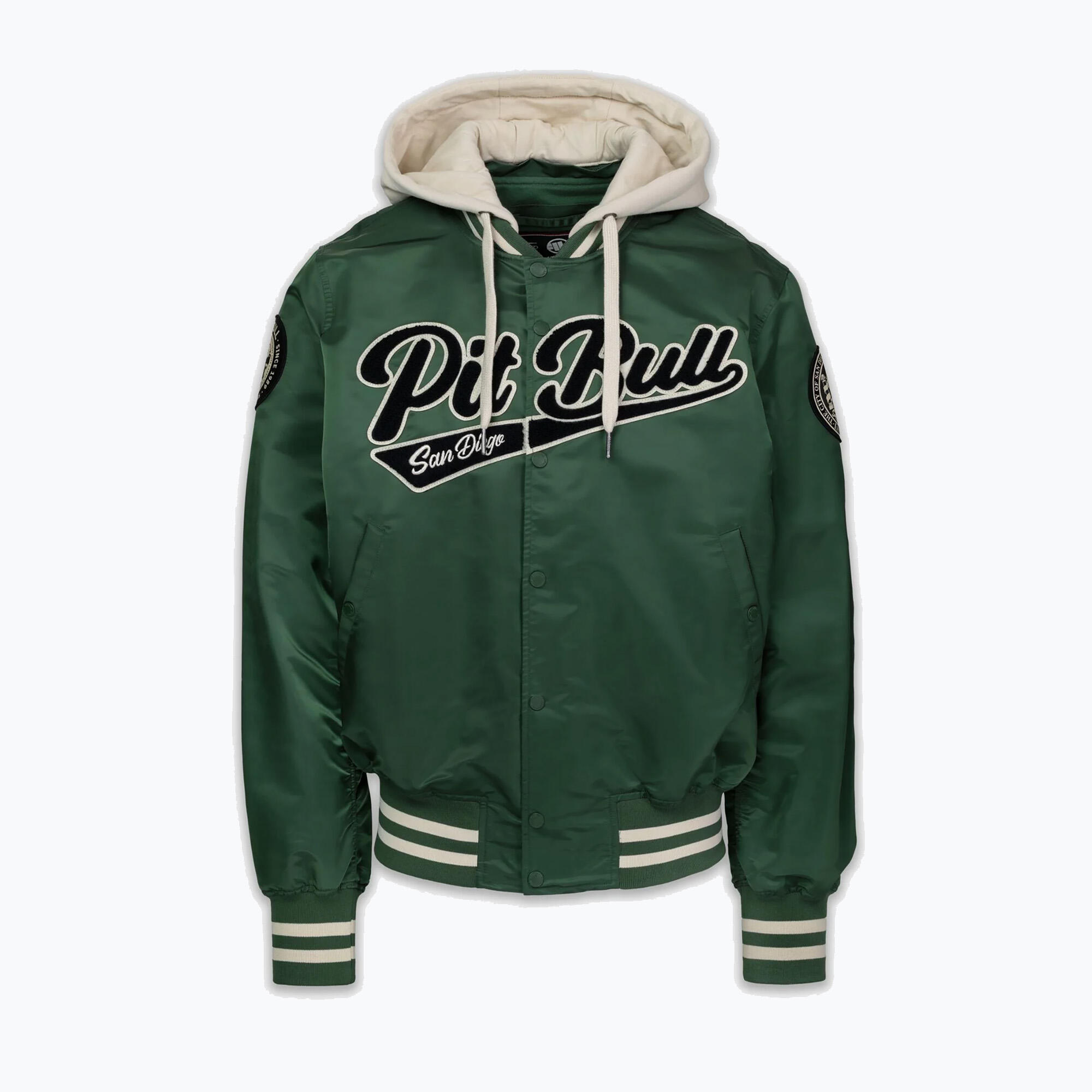 Kurtka męska Pitbull Mason San Diego Baseball Hooded 4/7
