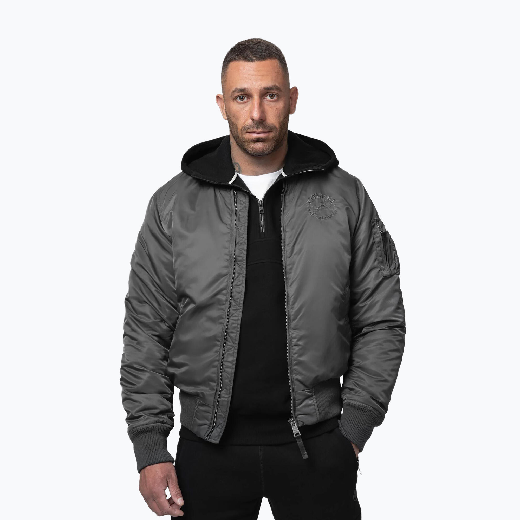 Kurtka męska Pitbull Hacket Washed Bomber 4/7