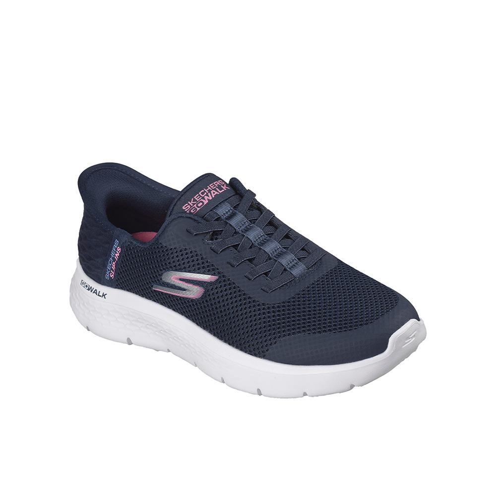 Zapatillas Skechers Mujer Go Walk Flex Grand Entry Azul 2/4