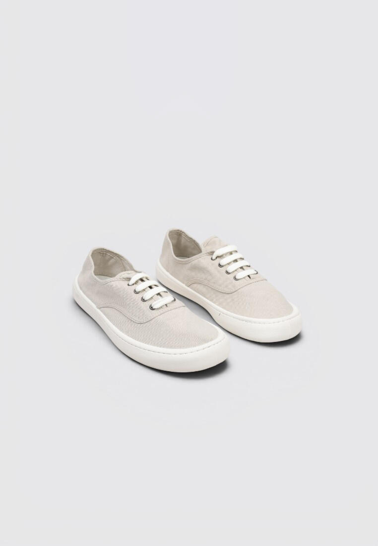 BAREFOOT Deportivas Mujer Victoria OLMO BAREFOOT LONA TINTADA DREC Beig 2/5