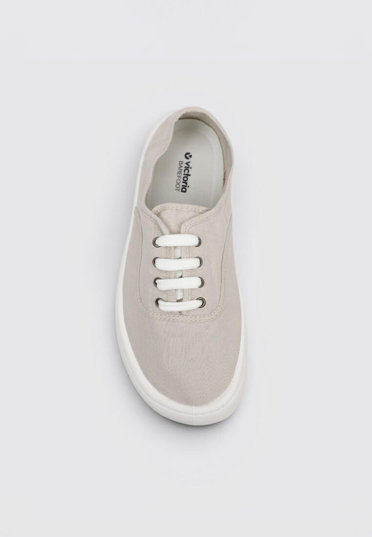 BAREFOOT Deportivas Mujer Victoria OLMO BAREFOOT LONA TINTADA DREC Beig 5/5